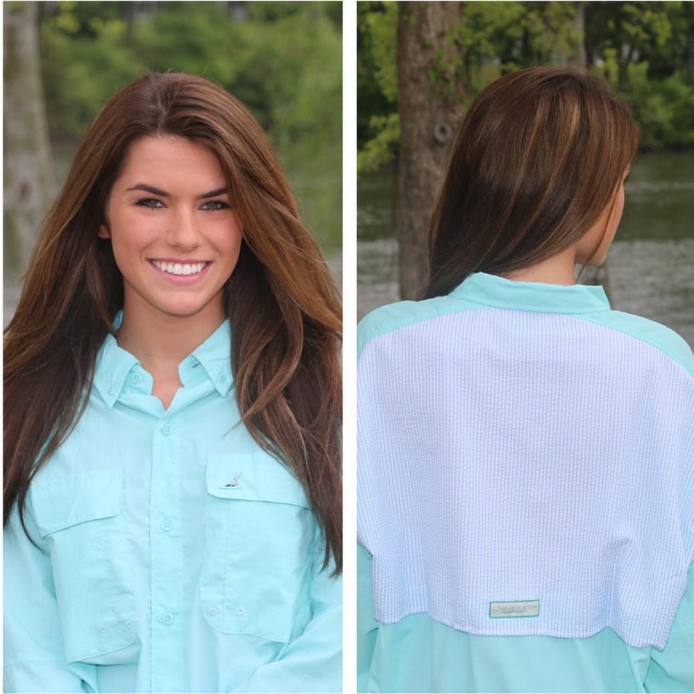 Women’s Cotton & Oaks Boyfriend Coverup Coastal Collection, Size Small, NWT